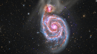 Amateur astronomers and NASA capture galaxy eating another galaxy